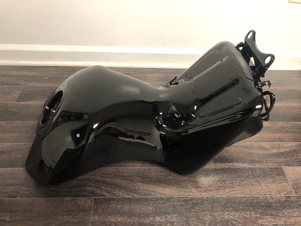 BARGNANI タンク Kawasaki ZX14R Low Pro Tank - Montgomery Motorsports
