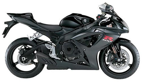 06 gsxr 750 black metallic model gas tank
