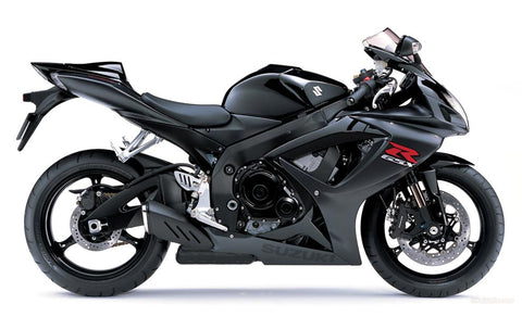 07 gsxr 750 metallic black model gas tank