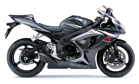 07 gsxr 750 gray and silver model gas tank