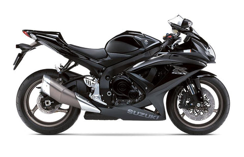08 gsxr 750 black metallic model gas tank